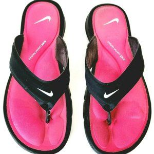 nike padded flip flops womens